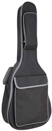 LOVIVER Gitarrenkoffer, professioneller gepolsterter Softcase für 40-41 Zoll Folk-Gitarre