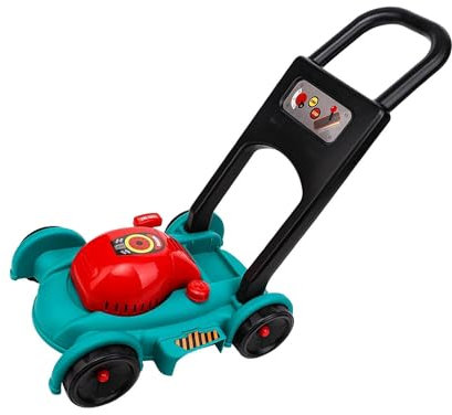 perfk Juguete de cortacésped para niños, Juguete de jardinería eléctrico con Acelerador móvil, Juguete de simulación para niños, Regalo para el día del, Tipo 2