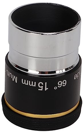 1,25-Zoll-Teleskopokular, 1,25-Zoll-Weitwinkelokular, 66-Grad-Ultraweitwinkelokular, Astronomisches Teleskopzubehör, Optisches Glas aus Aluminiumlegierung Zur Beobachtung