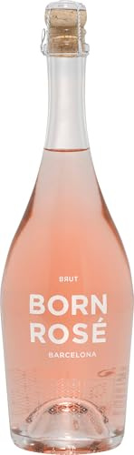 Born Rosé | Brut Sparkling Organic Rosé Wine | Der Organic Wine, der Ihren Sommer verändert (1 x 0,75L) (Packung mit 6)
