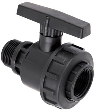 Ig Boule filetée X Garden Valve PP Filetage femelle 1 pouce 1 Plomberie pour raccord de connecteur PE Anti-fuite Mâle Arrosage Irrigation