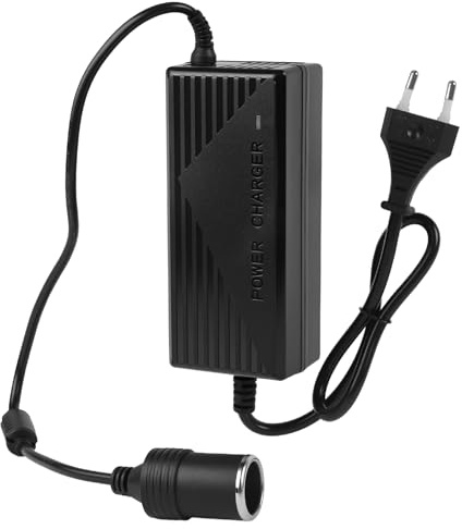 Spannungswandler 230V auf 12V 180W 15A – Steckernetzteil Adapter, Netzteil Kühlbox 12 Volt, KFZ Stromadapter, Zigarettenanzünder auf Steckdose, Converter 230V auf 12V für Auto, Kompressor, Kühlbox
