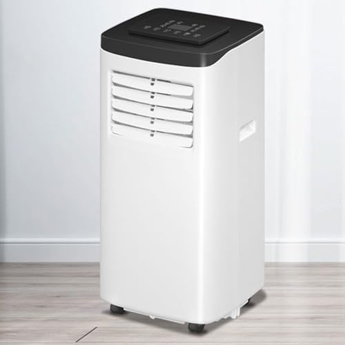Aire Acondicionado portátil 12000 BTU, pequeña Unidad de CA con deshumidificador y Remoto, se enfría 30m2, Aire Acondicionado móvil silencioso con Kit de Ventana, 3 Modos, 2 velocidades, Temporizador