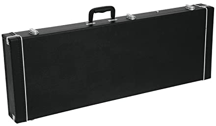 DIMAVERY Holz-Case f. E-Bass, rechteck | E-Bass-Case, rechteckig
