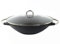 KÜCHENPROFI Wok-Set Premium Ø 36cm mit Glasdeckel (Größe: 36 cm)