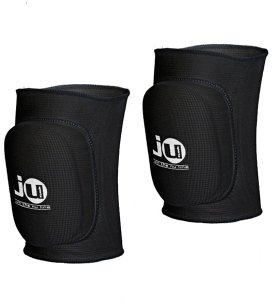 Ju-Sports Knieschoner pro schwarz Stoff - elastische Baumwolle I Dehnbare Knöchelbandage für Kampfsportarten I Für Damen, Herren & Kinder I Größe L