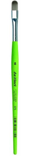 DA VINCI 375 Series Filbert Pinceau en Fibre synthétique Vert 19,5 x 0,75 x 30 cm
