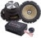 In Phase Car Audio XTC5CX 250W XTC Series 2-Way Peak Power Component Speaker System, With 40W RMS