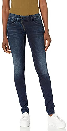 G-STAR RAW Damen Lynn Zip Mid Waist Skinny Jeans