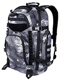 ARES - Sac à dos TREX 60 L - Camouflage Urban Black