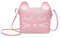 whatUneed Nette kleine Mädchen Umhängetasche Handtasche Geldbörse, Prinzessin Mini Taschen, Cat Cross Body Messenger Bag (pink)