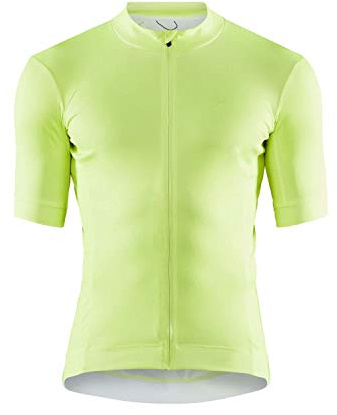 Craft CORE Essence Herren Fahrradtrikot XL Snap – Funktionsshirt Kurzarm, atmungsaktiv & elastisch – Sportshirt mit 4 Rückentaschen, Front-Reißverschluss & reflektierenden Details