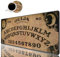 Schreibtischunterlage, Gaming-Mauspads mit Untersetzern, genähte Kanten, Mauspad, XXL, großes Mauspad für Laptop, Computer, Retro, Ouija, Schreibunterlage für Büro und Zuhause, 80 x 30 cm