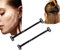 DDHHQ Foxy Eyes Lift, Facelift-Bänder mit Clips,wiederverwendbares Facelift-Band (Schwarz)