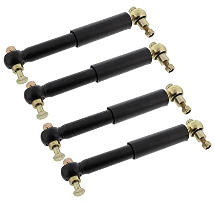 Anhänger Stoßdämpfer-Set (4 Stück) universal schwarz 1500/3000kg für ALKO 282.259