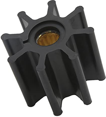Turbine de Pompe à Eau, Impulseur Marin 8 Lames Moteur Pompe à Eau Pompe à Eau Turbine Hors-bord 920‑0001 Moteur Hors-bord Accessoires de Remplacement pour JABSCO, Bateau/Yacht Série