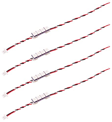 DollaTek 4 PCS SW401 5V Bunte Power LED Strip Light Board für F722S RC Drone FPV Racing