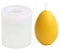 DIY Moule à Bougies œufs de Pâques, Moules Bougie en Silicone 3D Forme Oeufs de Pâques, Moule Artisanal de Bougie pour Fabrication de Bougies Parfumée pour Fêtes, Décor de Pâques Bricolage