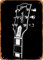 Guitars Music Bb King Lucille Plakette Poster Metall Blechschild 20,3 x 30,5 cm Vintage Retro Wanddekoration