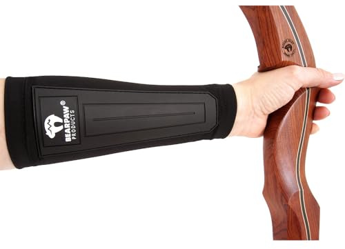 BEARPAW PRODUCTS Armguard Dynamic Bogensport Armschutz - Armschützer für das Bogenschießen | leicht & atmungsaktiv | optimaler Schutz für den Unterarm | Recurve & Langbogen