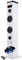 Bmi Tour de Son Bluetooth Blanche 50W NGS SKYCHARM avec Télécommande, Entrée Optique, USB, Radio FM et AUX in, Jeu lumière OVNI LED