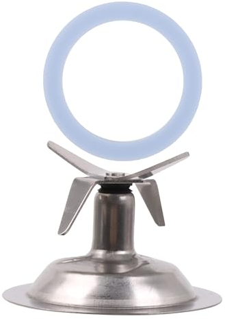 RDEXP Soporte para licuadora con junta tórica de repuesto para Black Decker 77666SS, color plateado