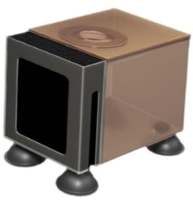 Baoblaze Aquariumpumpe Filterbox Aquarium Zubehör Filterbox Teichfilter Filterbox Haushaltspumpengehäuse Schutzhülle, Großes