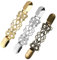 Pull Clips 4 pcs Alliage Sweater Shawl Clip Vintage Exquis et élégant Chandail Pince Cardigan Buckle Femme Châle Clips pour Femmes Filles Portant