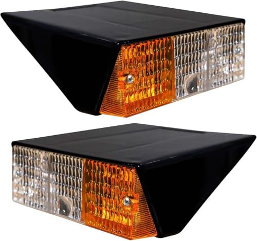 APSMOTIV Frontseiten-Inidcator/Blinkleuchte Deutz Fahr Traktor Set von LH & RH (ohne Leuchtmittel) - 11002402