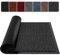 SG Traders Washable Door Mats- Non-Slip Rubber Backed Doormats Indoor & Outdoor - Highly Absorbent Door Mats, Floor Mat, Kitchen Mat, Perfect Dust Grabbing Doormats Dirt Trapper (40x60cm-Anthracite)
