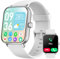 Smartwatch Damen mit Telefonfunktion, Alexa eingebaute, 1.8'' Fitnessuhr Damen mit Herzfrequenz, SpO2, Schlaf, Stress Monitor, 100+ Sportmodi, IP68 Wasserdicht Schrittzähler Uhr Damen für Android iOS