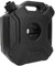 Brilluxa Réservoir d'essence 5 L Bidon d'essence de Secours Bidon de 1,3 Gallon Huile de Stockage d'essence Bidon d'essence de Moto Réservoir de Secours d'urgence pour Voiture (Without Bracket)