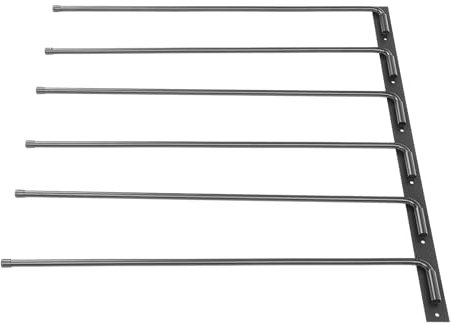 Fdit Ausschwenkbarer Pferdedeckenständer, Wandmontage, Eisensattelständer, Stabiler Organizer, Langer Polsterhalter mit Halterungen für Westernsättel und Polster