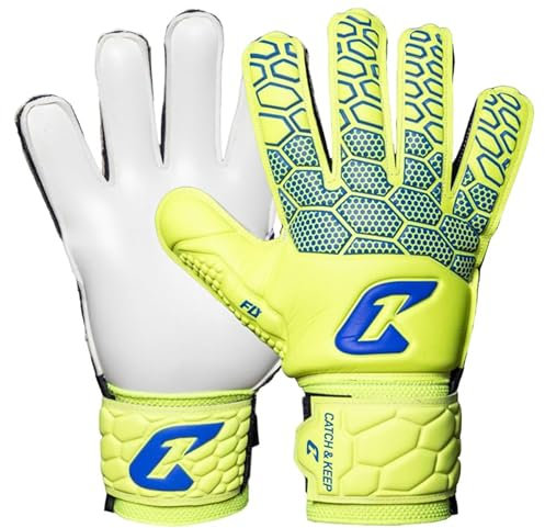 CATCH & KEEP Fly Kids Torwarthandschuhe – Premium Fußballhandschuhe für Kinder mit starkem, haltbarem Dragon Grip – Perfekte Passform für Junge Torhüter, extra Schutz & leicht anzuziehen