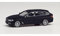 B*M*W 5er G31 Touring Kombi Saphir Schwarz 2017-2023 mit Sockel und Vitrine H0 1/87 Herpa Modell Auto mit individiuellem Wunschkennzeichen