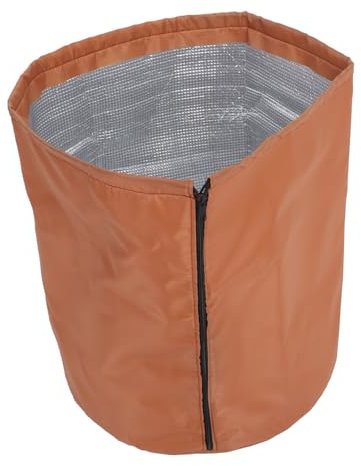 BESPORTBLE Garden Plant Insulation Cover Plants Plant Cover Rose Bush Covers for Winter Fig Tree Covers for Winter Plant Frost Protection Covers Rose Covers for Winter Aluminum Foil Khaki
