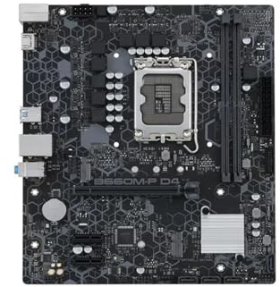 Placa Base Fit For ASUS B660M-P D4 LGA 1700 DDR4 B660 Placa Madre
