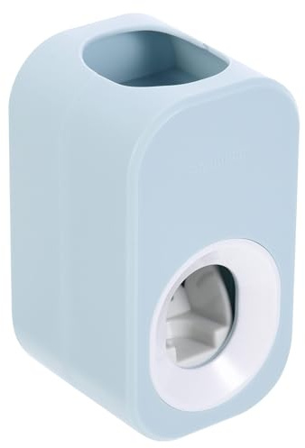 HINTRMENT Automatischer Zahnpasta Auswringer Platzsparend aus Kunststoff mit Einzigartigem Design und Geeignet für Zahnpasta und Gesichtscremes im Badezimmer