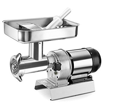 Tritacarne elettrico TC-32 Inox/1,5 hp - TRE SPADE
