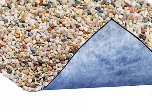 Steinfolie 40cm breit für Teichrand und Bachlauf