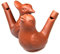 Terravento Vogelwasserpfeife aus Ton (2er-Pack)