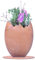 Rostikal Edelrost Gartendeko Osterei zum Bepflanzen 23 cm Osterdeko Vintage Deko Frühling Tischdeko