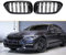 G30 Kühlergrill ABS Nieren Stoßstange Gitter für BMW 5er G30 G31 F90 Schwarz glänzend
