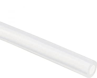 sourcing map Flexibel Silikon Schlauch Rohr 2M Länge 5mm x 10mm Hohe Temperatur Beständig