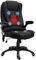Vinsetto Office Chair, Ergonomic Fabric Desk Chair with 6-Point Massage and Back Heated, Arms, Lumbar Support, Black