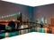 murando - Papier Peint Panoramique Adhésif Ville 539x250 cm - Tapisserie Murale Autocollante Décoration Moderne Chambre Salon - Bleu beige vert - Pont de new york d-A-0035-a-a