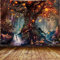 INTDORM Magical Forest Wandteppich Baum des Lebens Tapisserie Trippy Wandteppich Wandbehang für Schlafzimmer (150x200cm)