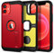 Spigen Tough Armor Hülle Kompatibel mit iPhone 12 mini -Rot