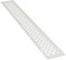 sossai® Griglia di ventilazione in alluminio - Alucratis (1 pezzo) | Rettangolare - dimensioni: 44 x 6 cm | Colore: bianco | areazione