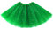 Auranso Tüllrock Kinder Mädchen Röcke Tutu Prinzessin Ballettrock Minirock Tanzkleid Partykleid 2-7 Jahre Dunkelgrün
